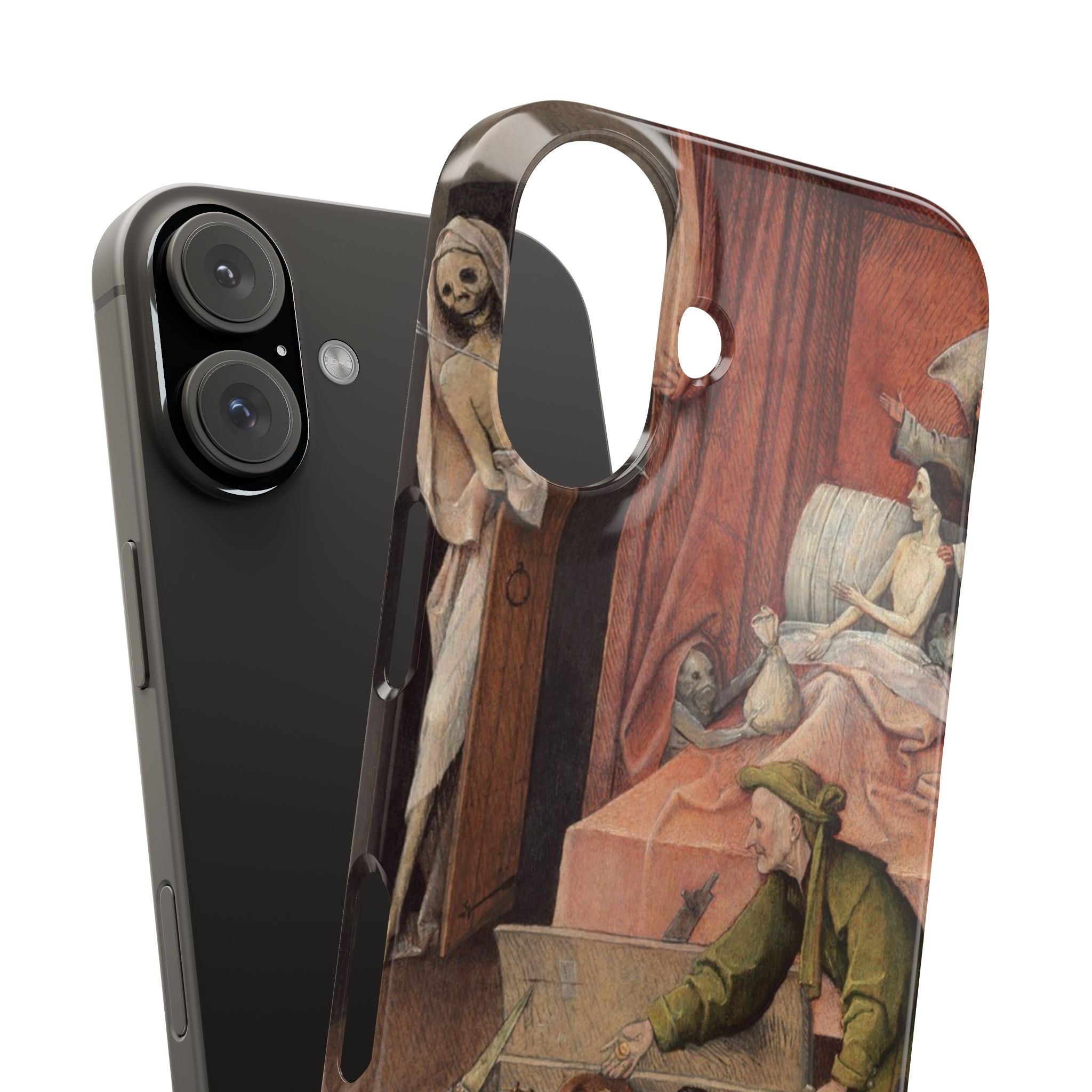 The Death of the Miser by Hieronymus Bosch - iPhone Slim Case