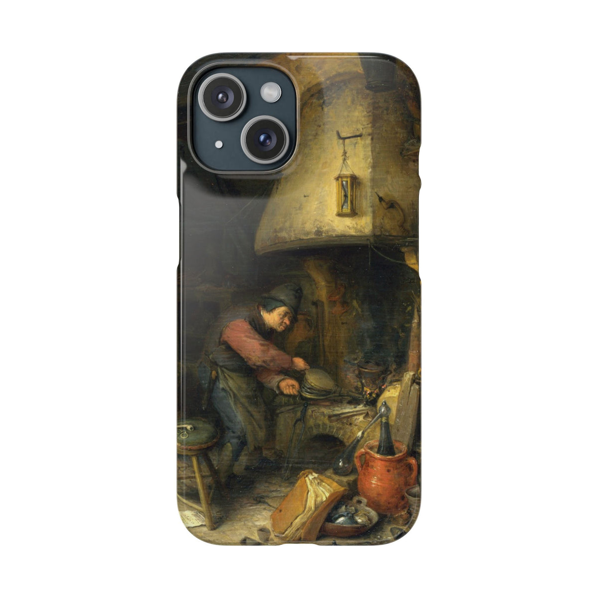 The Alchemist by Adriaen van Ostade - iPhone Slim Case
