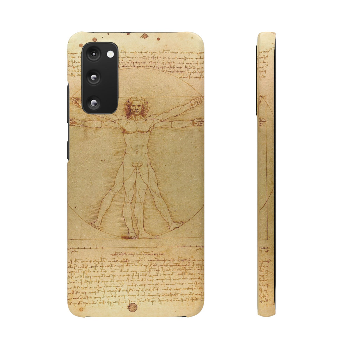 The Vitruvian Man by Leonardo da Vinci - Samsung Slim Case