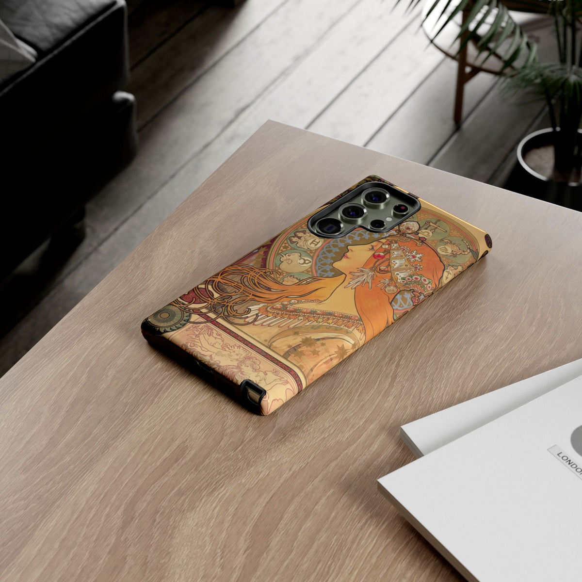 Zodiac by Alphonse Mucha - Samsung Tough Case