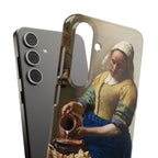 The Milkmaid by Johannes Vermeer - Samsung Slim Case