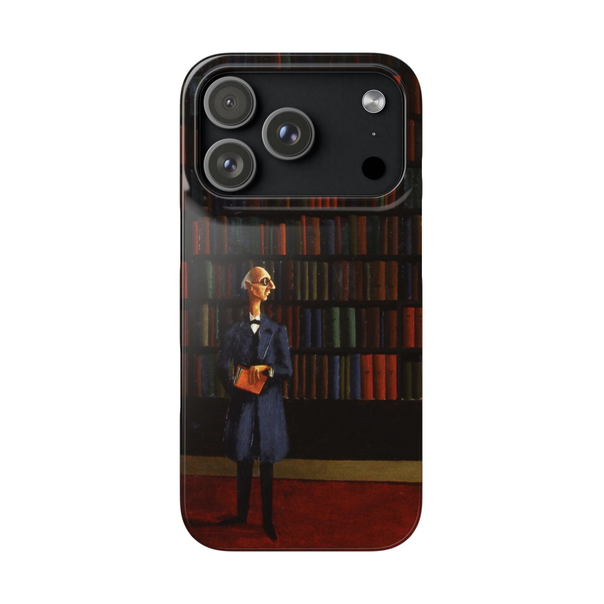 The Library by Franz Sedlacek - iPhone Slim Case