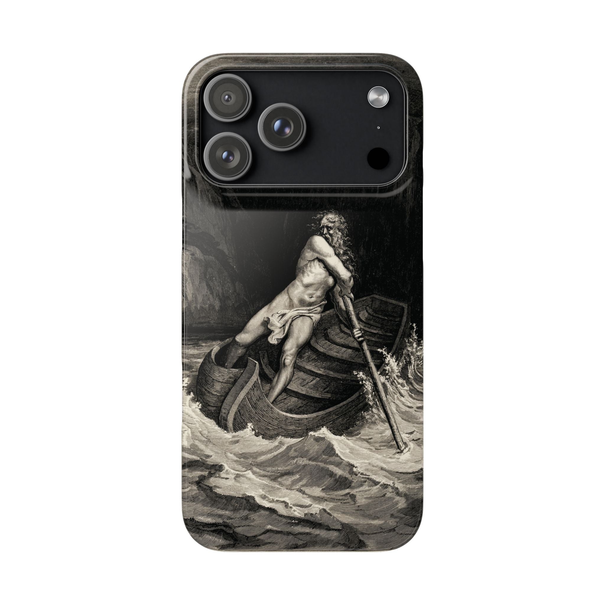 Canto III - Charon by Gustave Doré - iPhone Slim Case