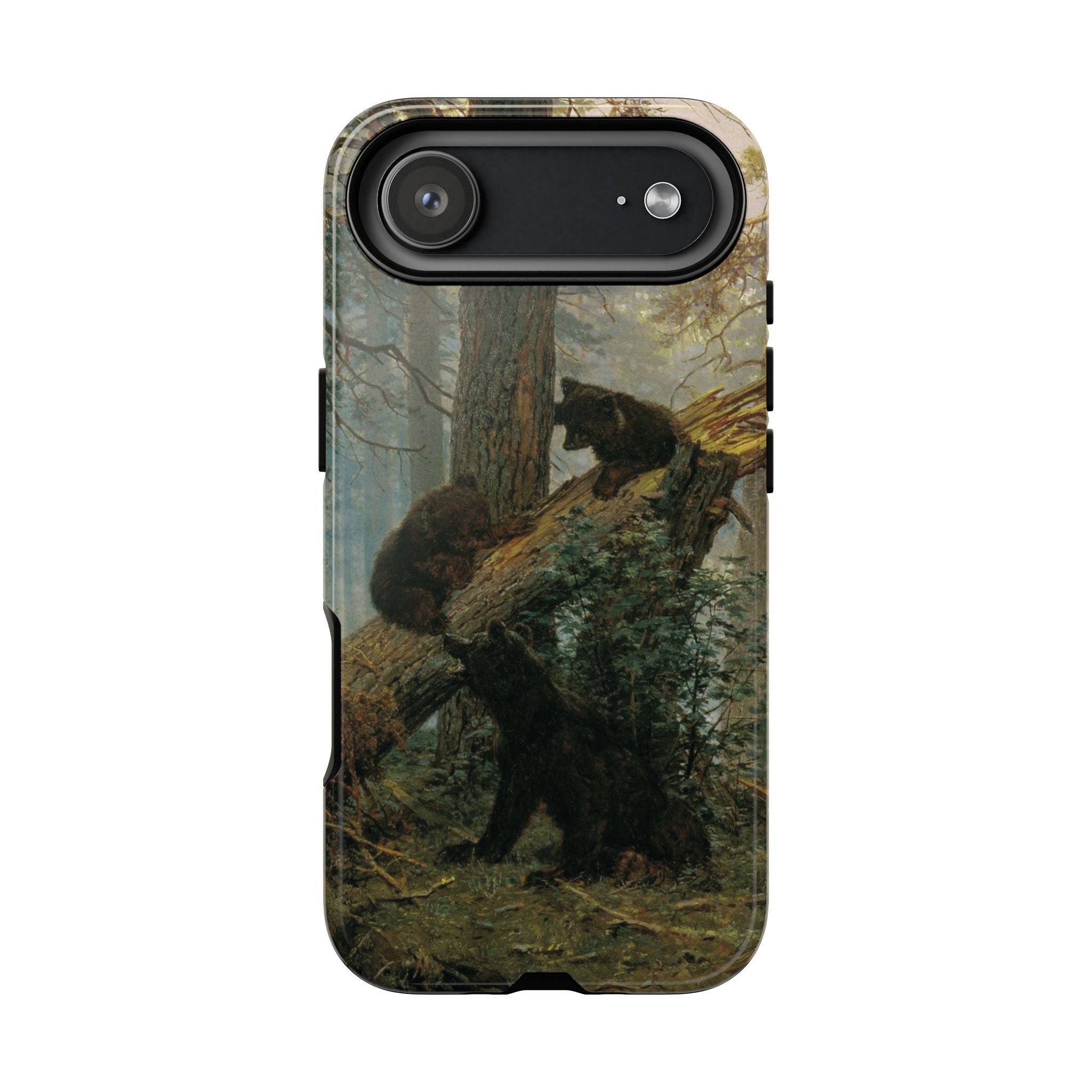 Morning in a Pine Forest by Ivan Ivanovich Shishkin - iPhone Tough Case