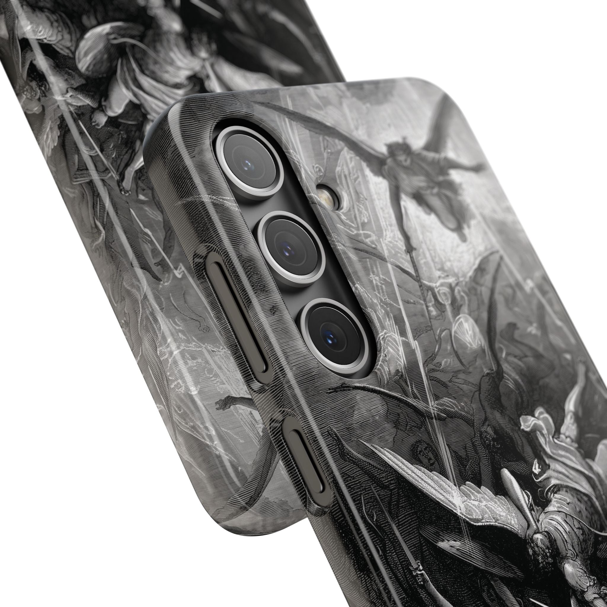 Paradise Lost |The Battle in Heaven by Gustave Doré - Samsung Slim Case