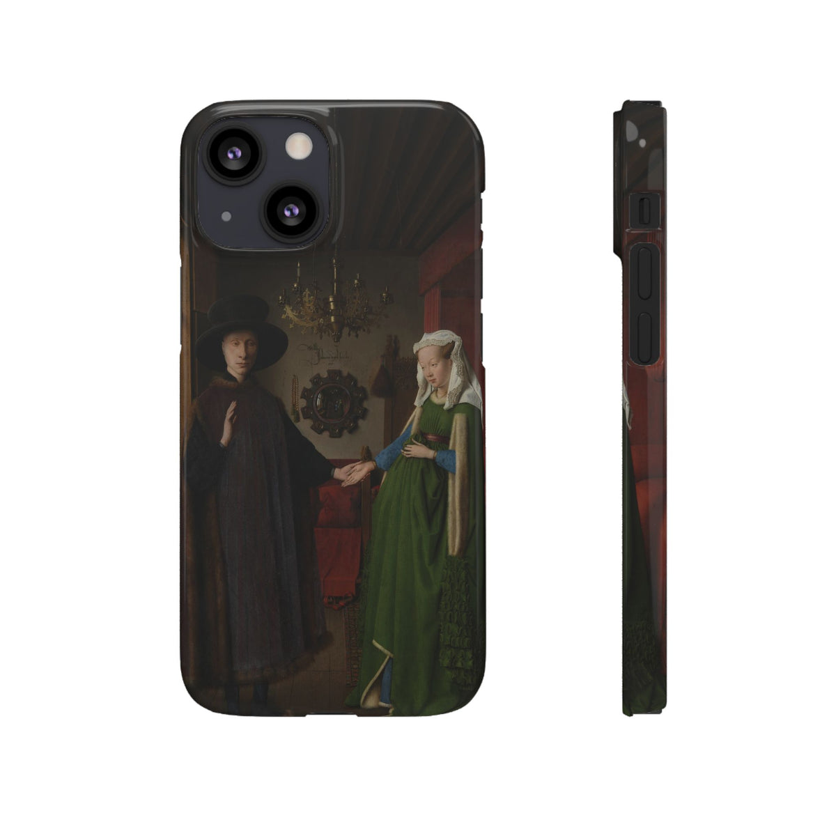 The Arnolfini Portrait by Jan van Eyck - iPhone Slim Case