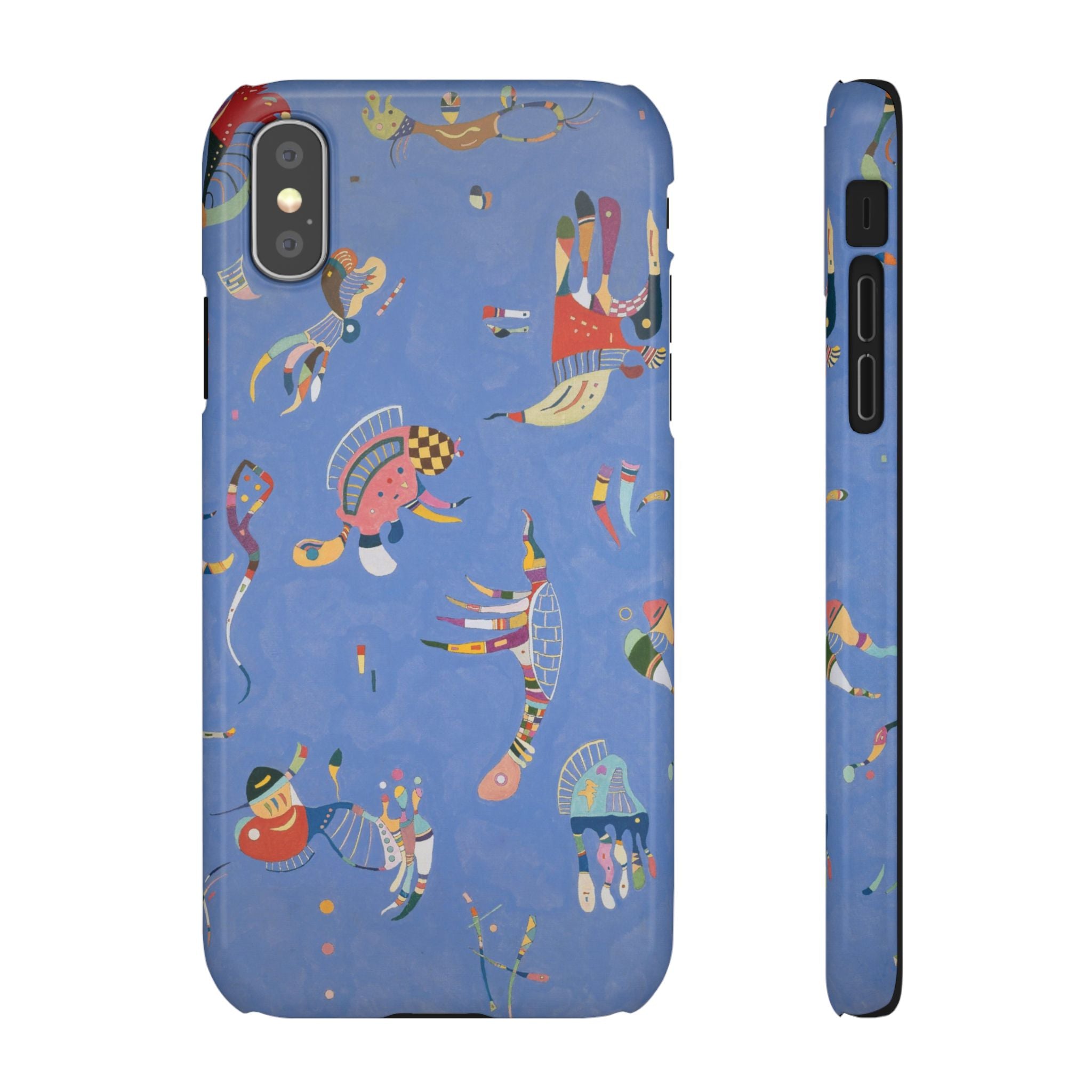 Sky Blue by Vasily Kandinsky - iPhone Slim Case
