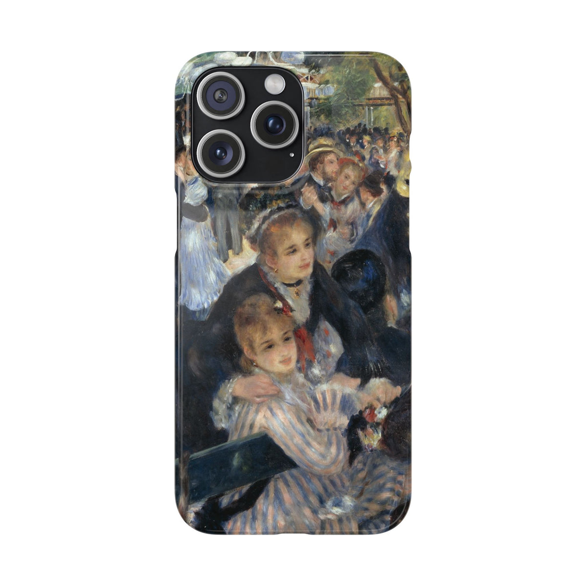 Le Moulin de la Galette by Pierre Auguste Renoir - iPhone Slim Case