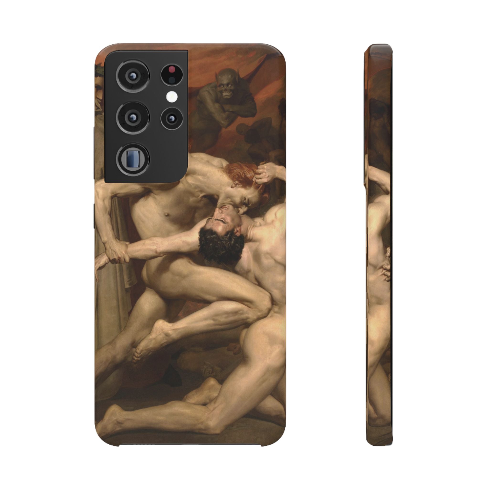 Dante and Virgile by William Bouguereau - Samsung Slim Case