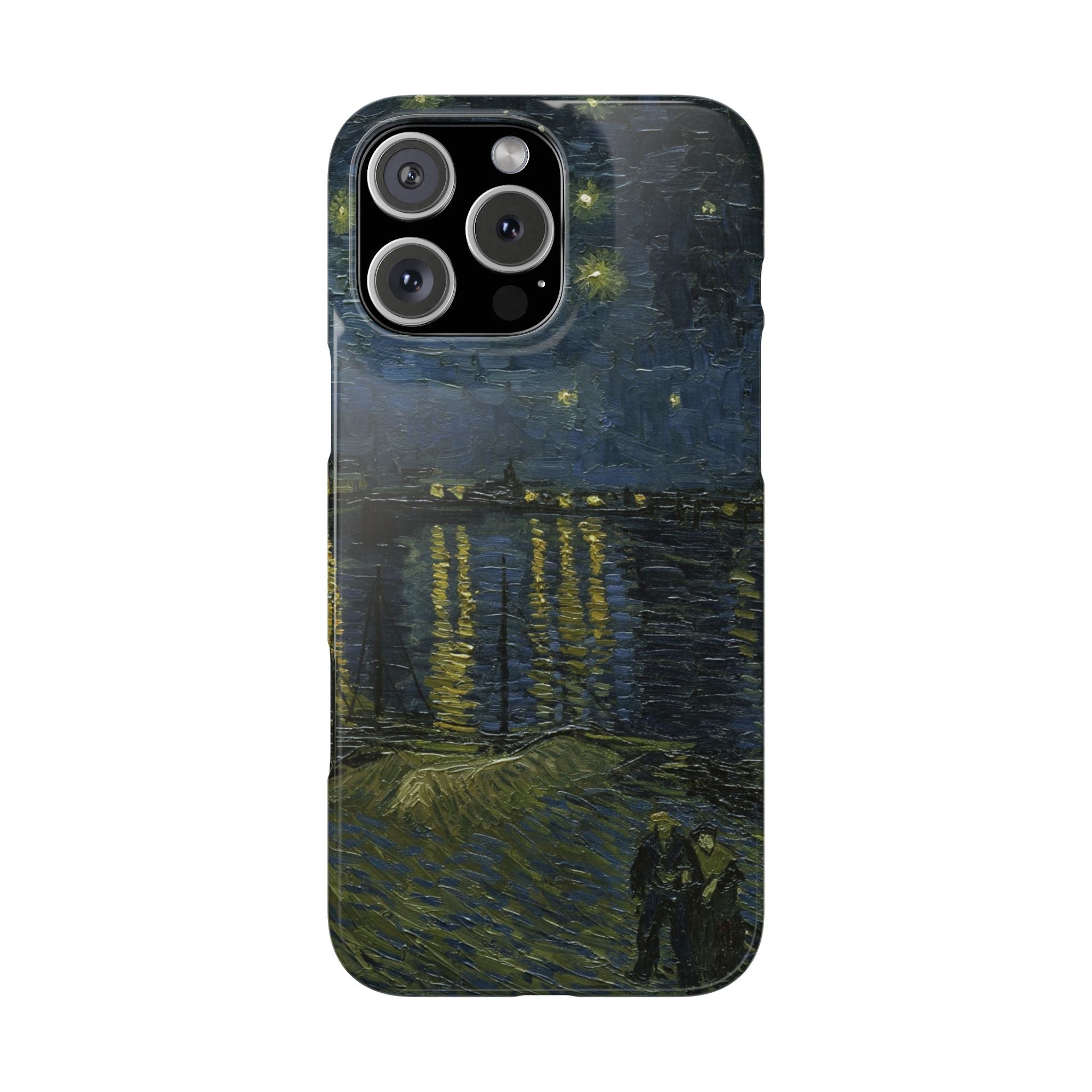 Starry Night Over the Rhône by Van Gogh - iPhone Slim Case