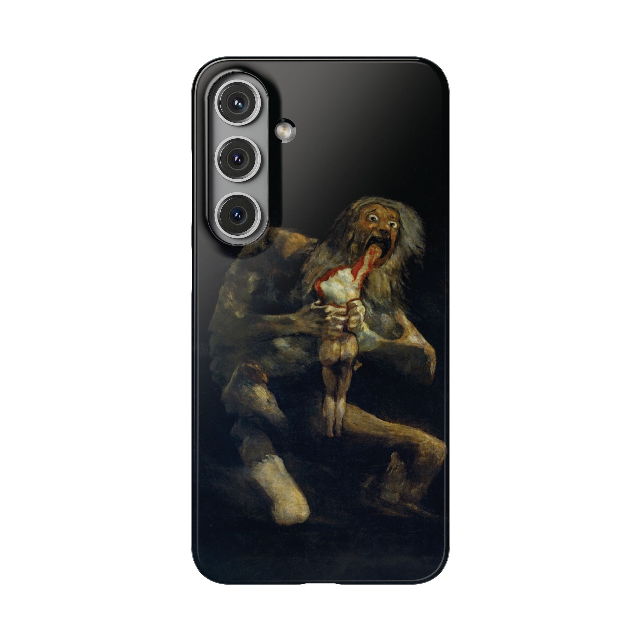 Saturn Devouring His Son by Goya - Samsung Slim Case