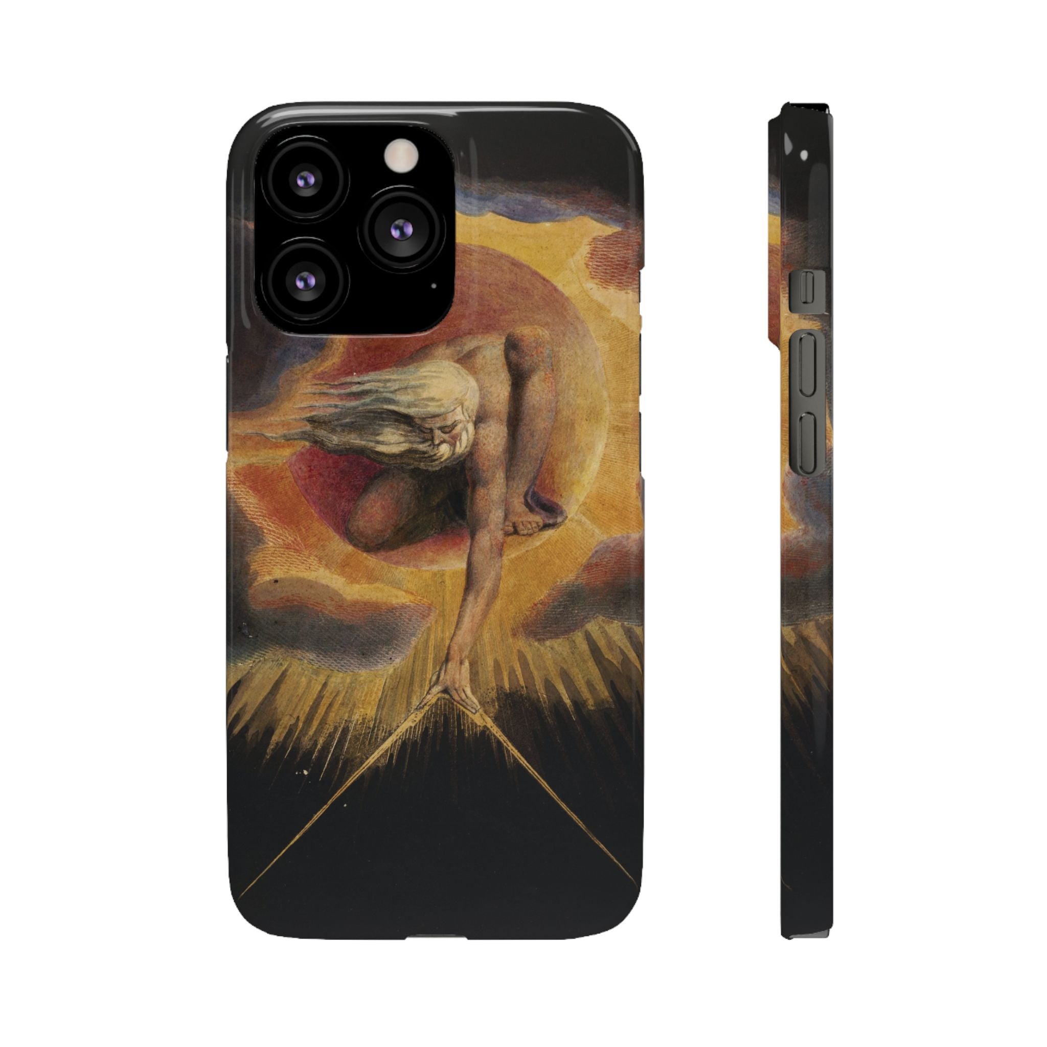 The Ancient of Days by William Blake - iPhone Slim Case