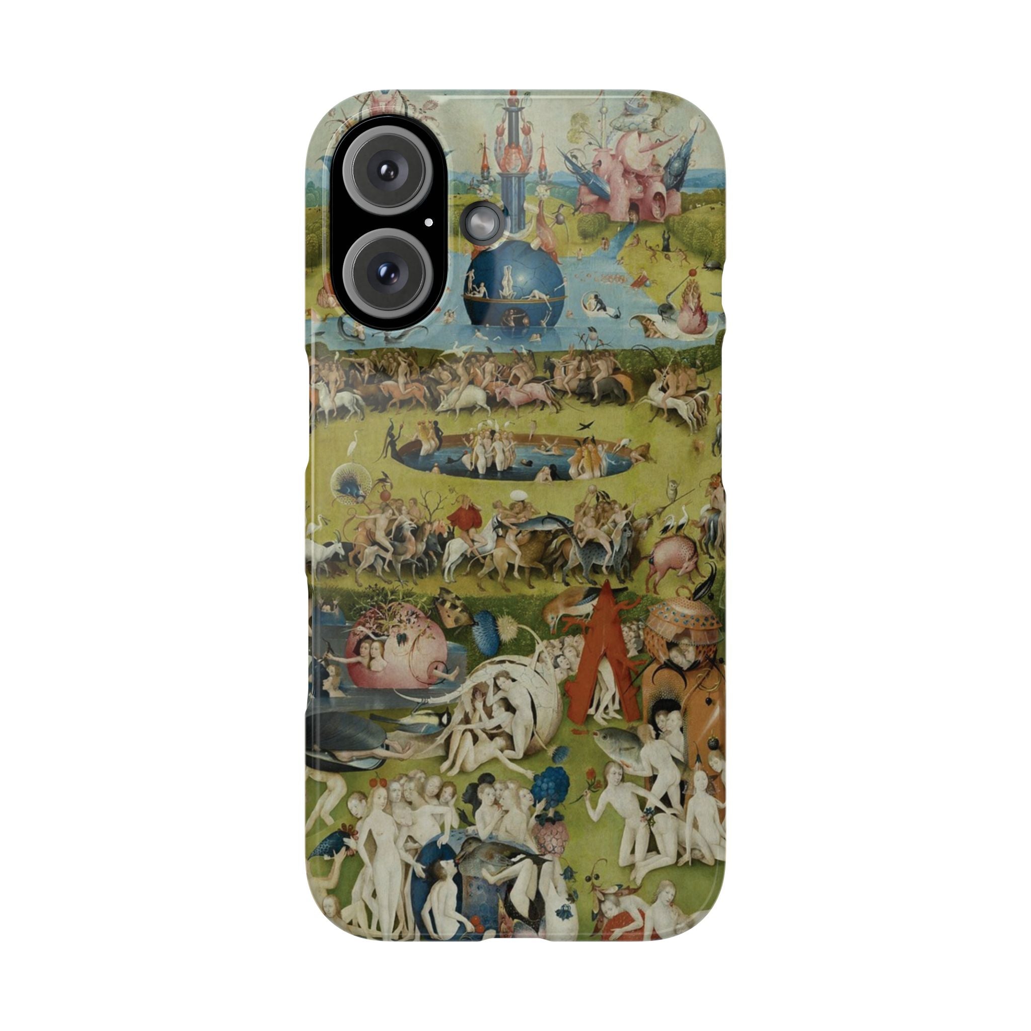 The Garden of Earthly Delights by Hieronymus Bosch - iPhone Slim Case
