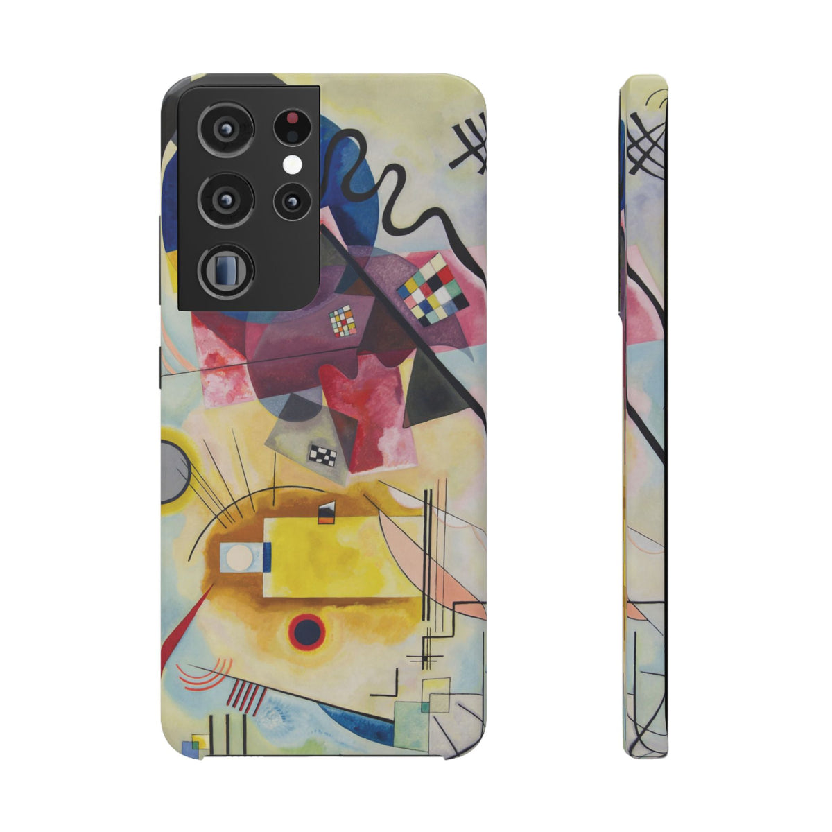 Yellow-Red-Blue by Vasily Kandinsky - Samsung Slim Case