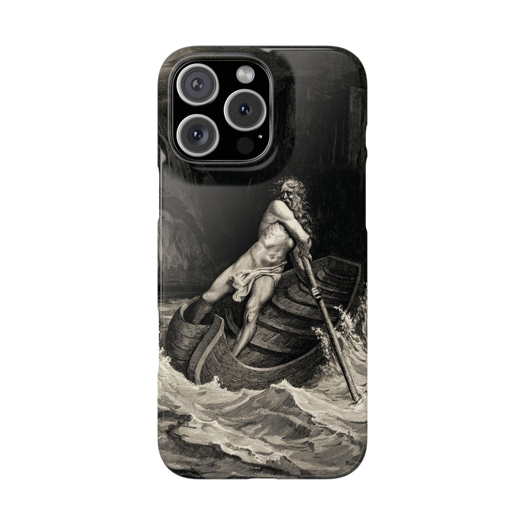 Canto III - Charon by Gustave Doré - iPhone Slim Case