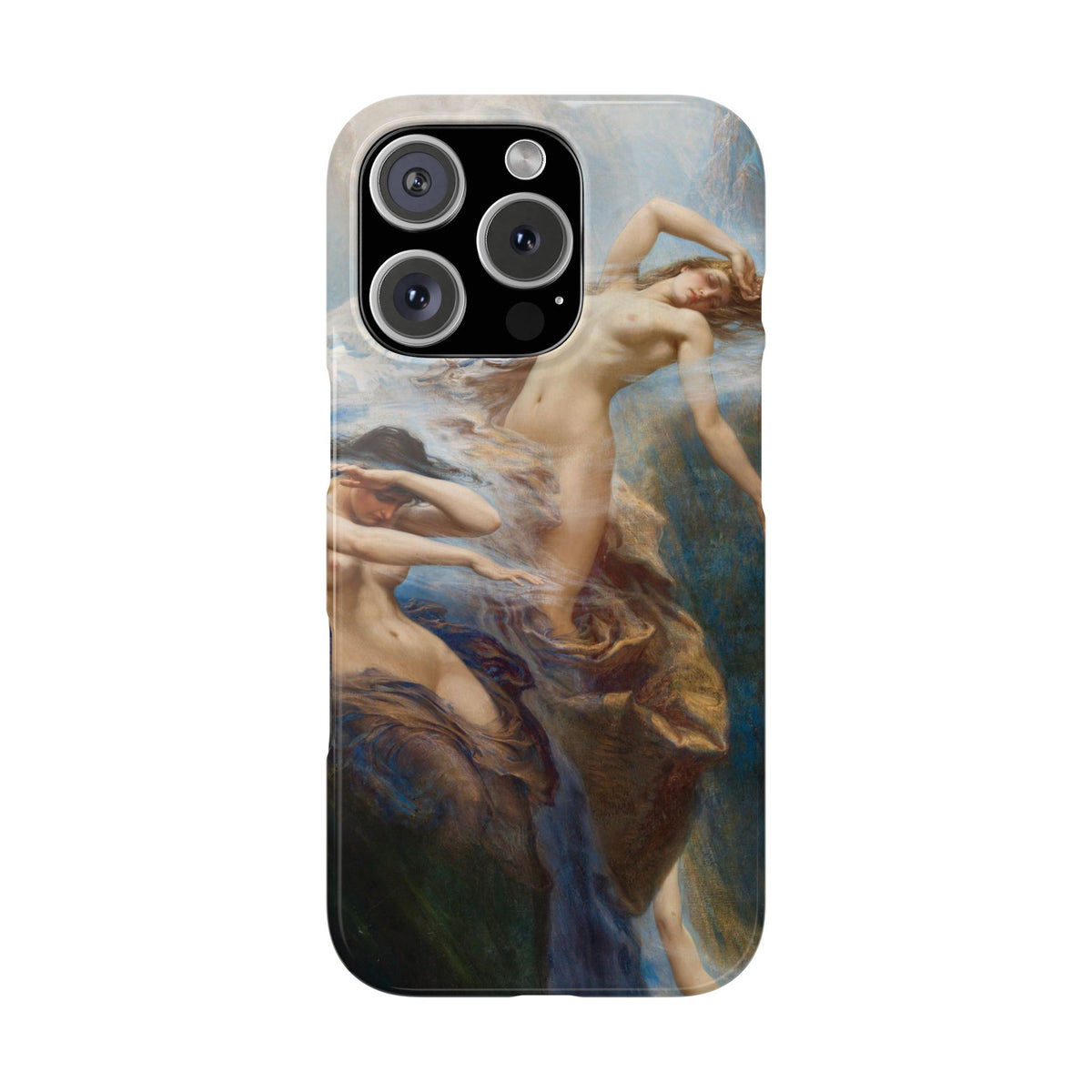 The Mountain Mists by Herbert James Draper - iPhone Slim Case