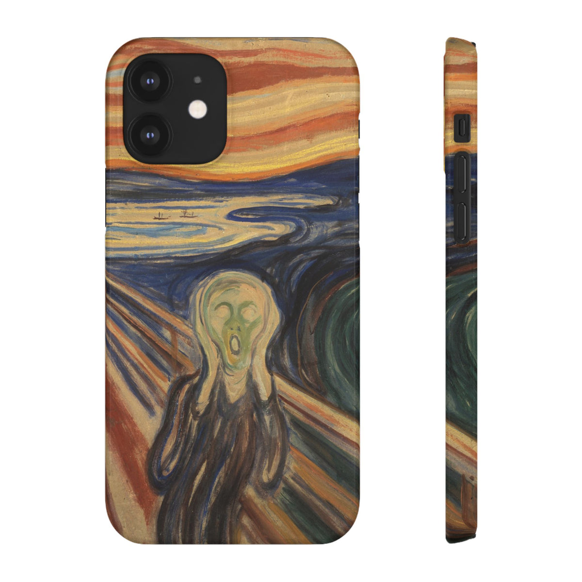 The scream by Edvard Munch - iPhone Slim Case