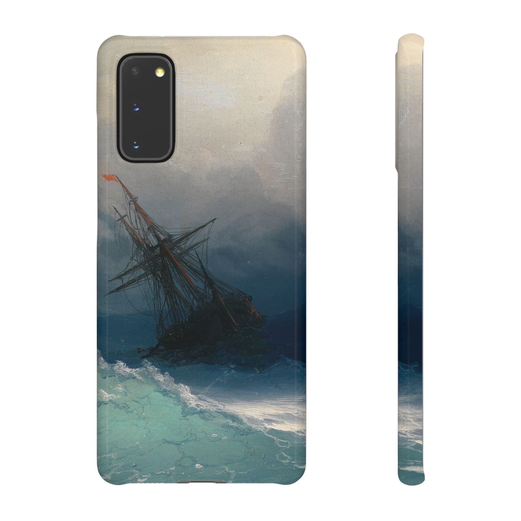 Ship on Stormy Seas by Ivan Aivazovsky - Samsung Slim Case