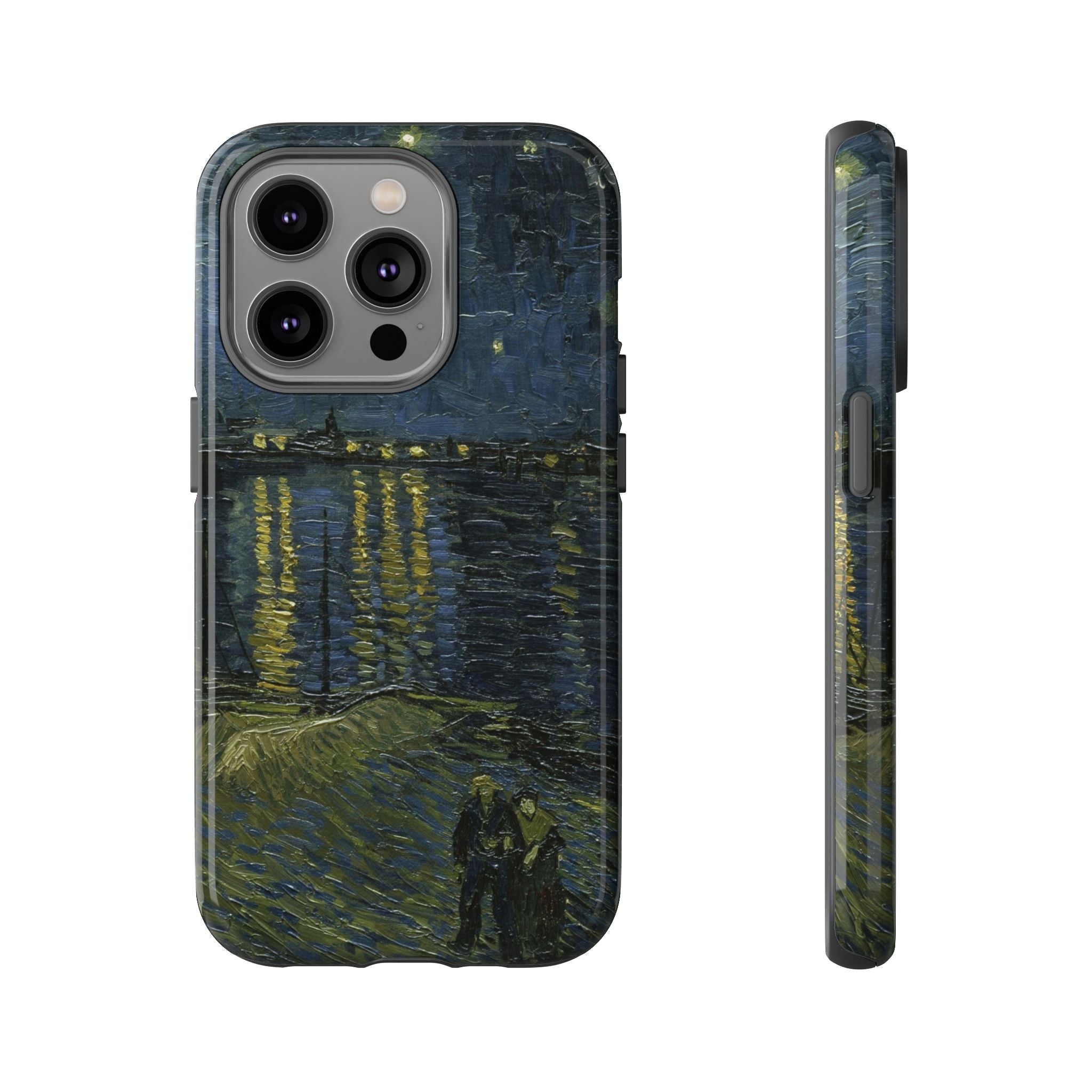 Starry Night on the Rhone by Van Gogh - iPhone Tough Case