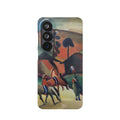 Indians on Horsebacks by August Macke - Samsung Slim Case