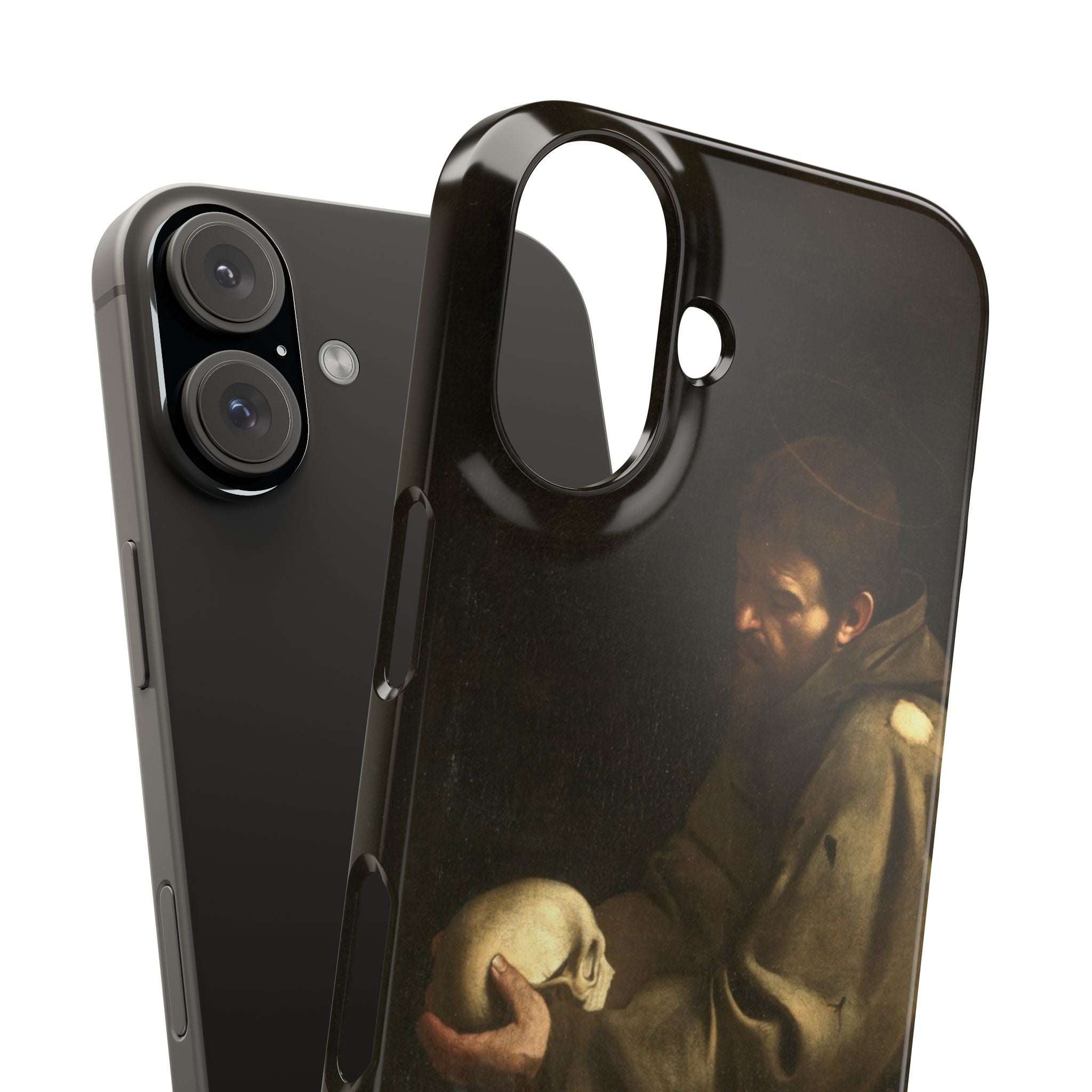 Caravaggio: Der heilige Franziskus in Meditation – iPhone Slim Case