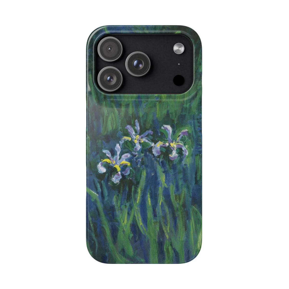 Irises by Claude Monet - iPhone Slim Case