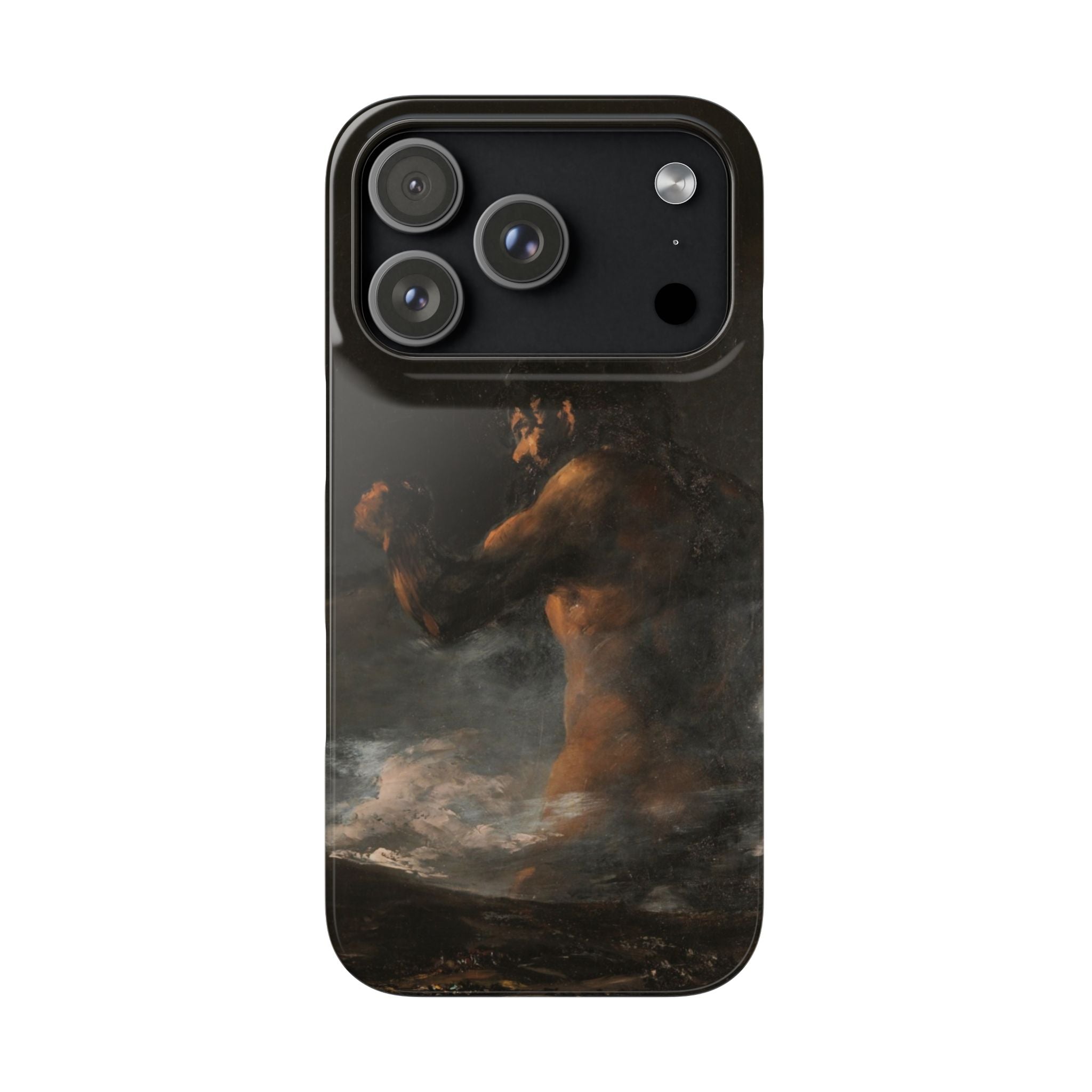 The Colossus by Francisco de Goya - iPhone Slim Case