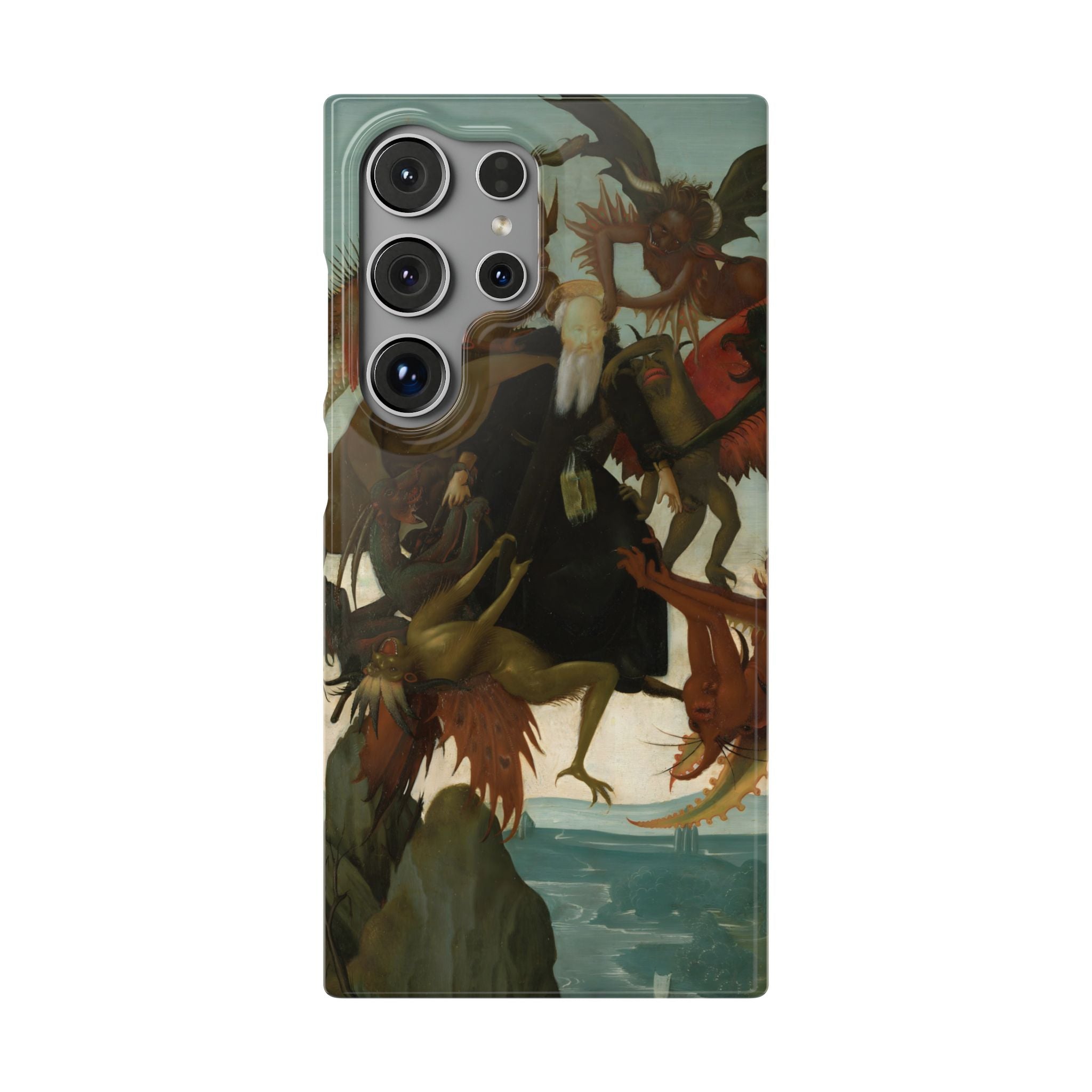 The Torment of Saint Anthony by Michelangelo - Samsung Slim Case