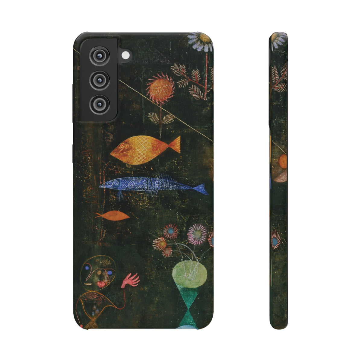 Fish Magic by Paul Klee - Samsung Slim Case