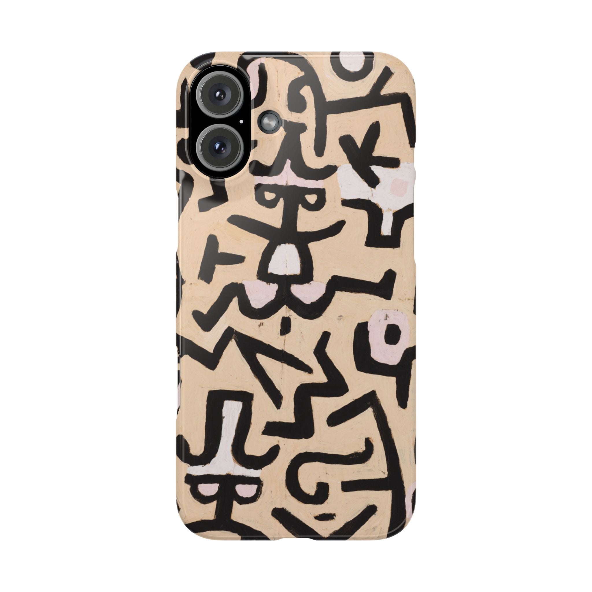 Comedians' Handbill by Paul Klee - iPhone Slim Case