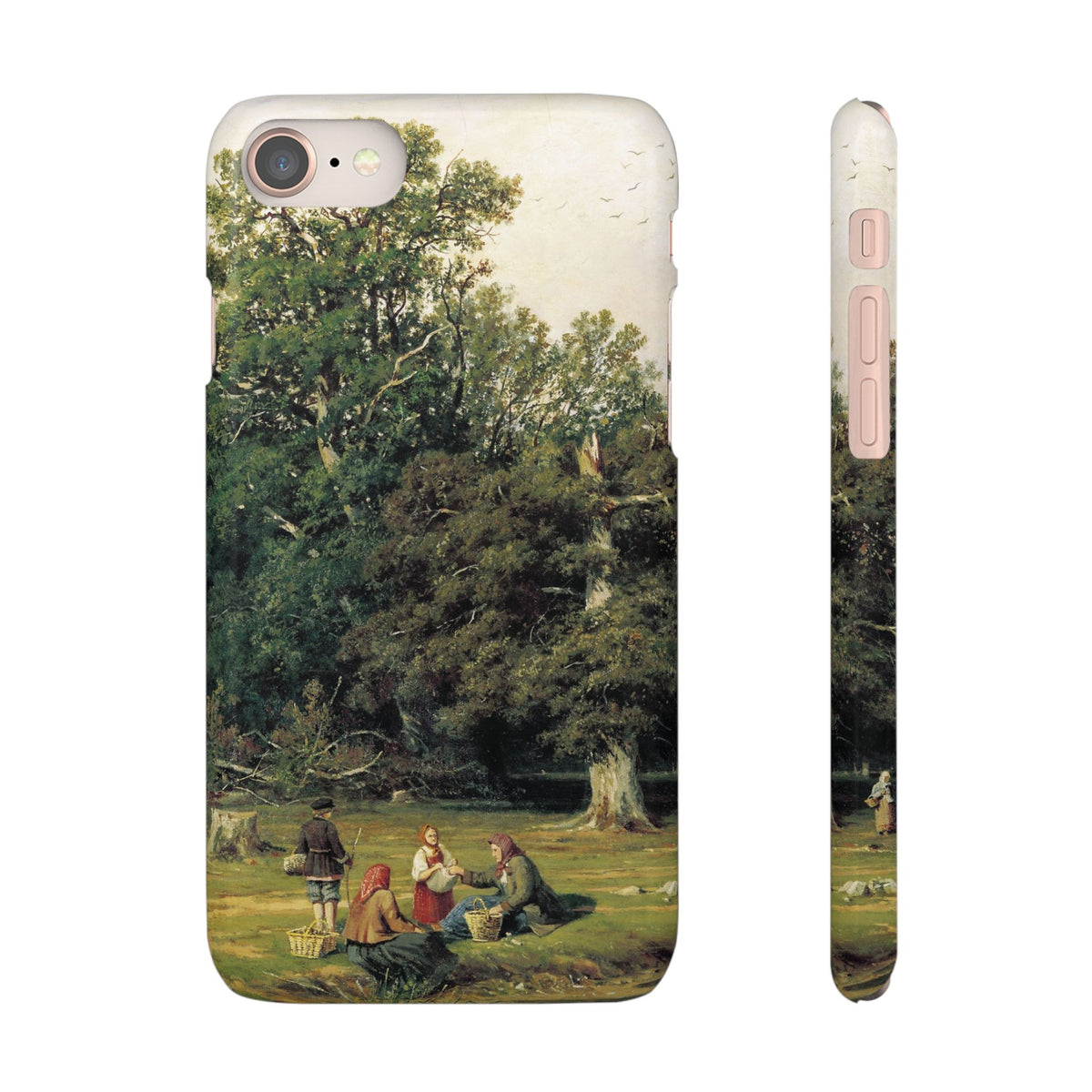 For Mushrooms by Ivan Ivanovich Shishkin - iPhone Slim Case