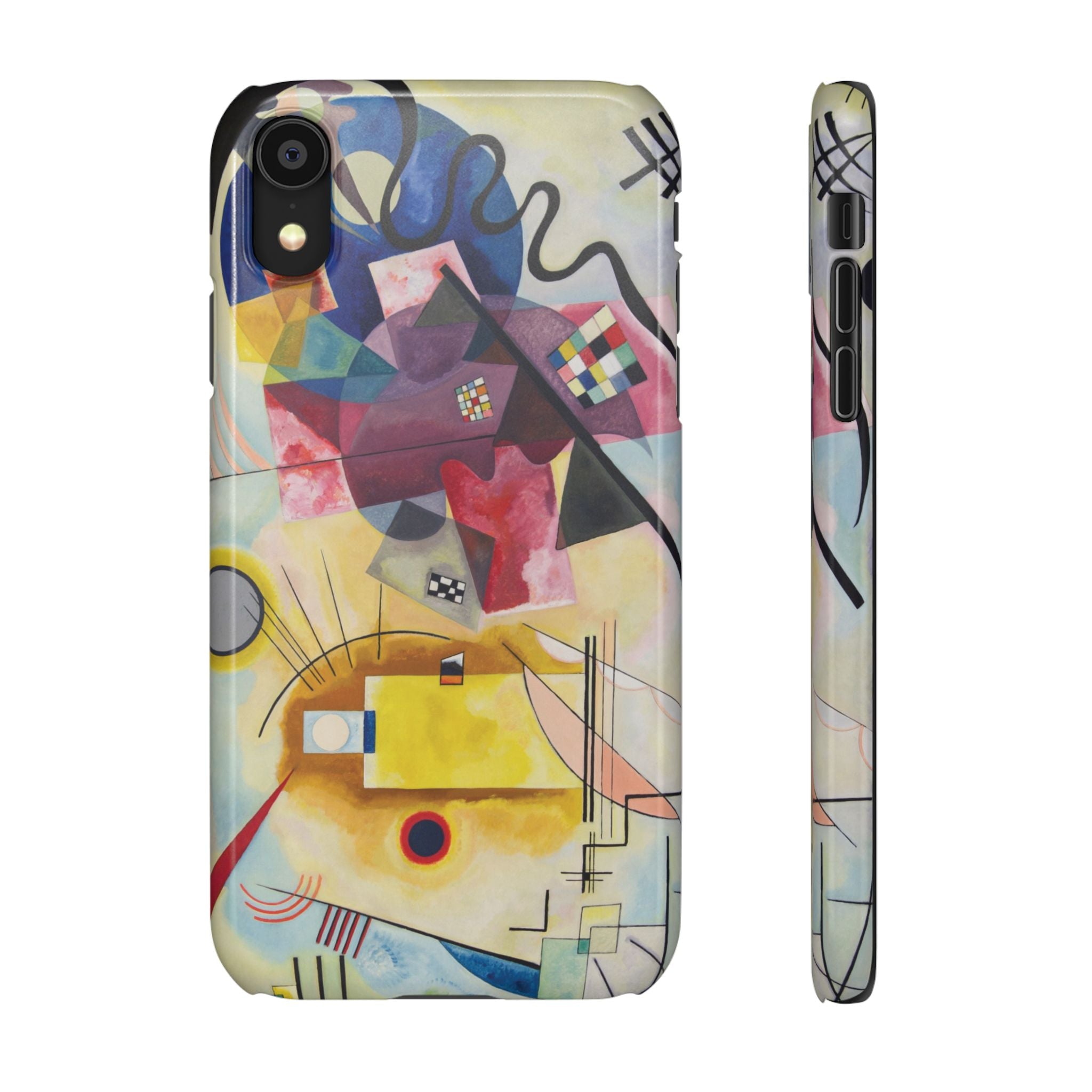 Yellow-Red-Blue by Vasily Kandinsky - iPhone Slim Case
