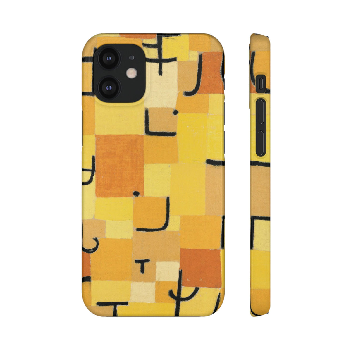 Signs in Yellow by Paul Klee - iPhone Slim Case