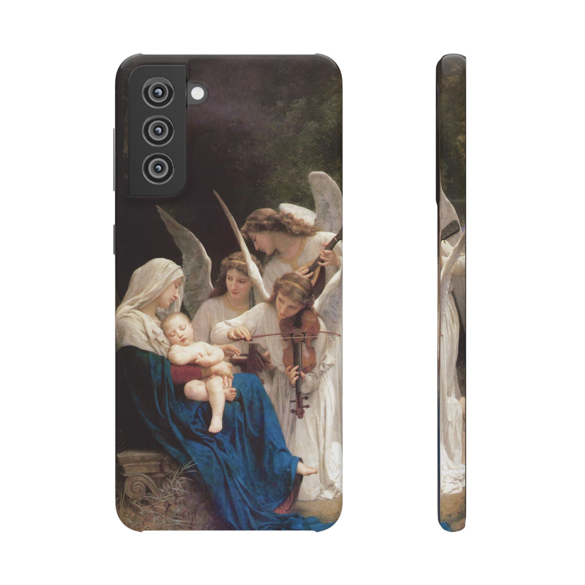 The Virgin of the angels by William-Adolphe Bouguereau - Samsung Slim Case