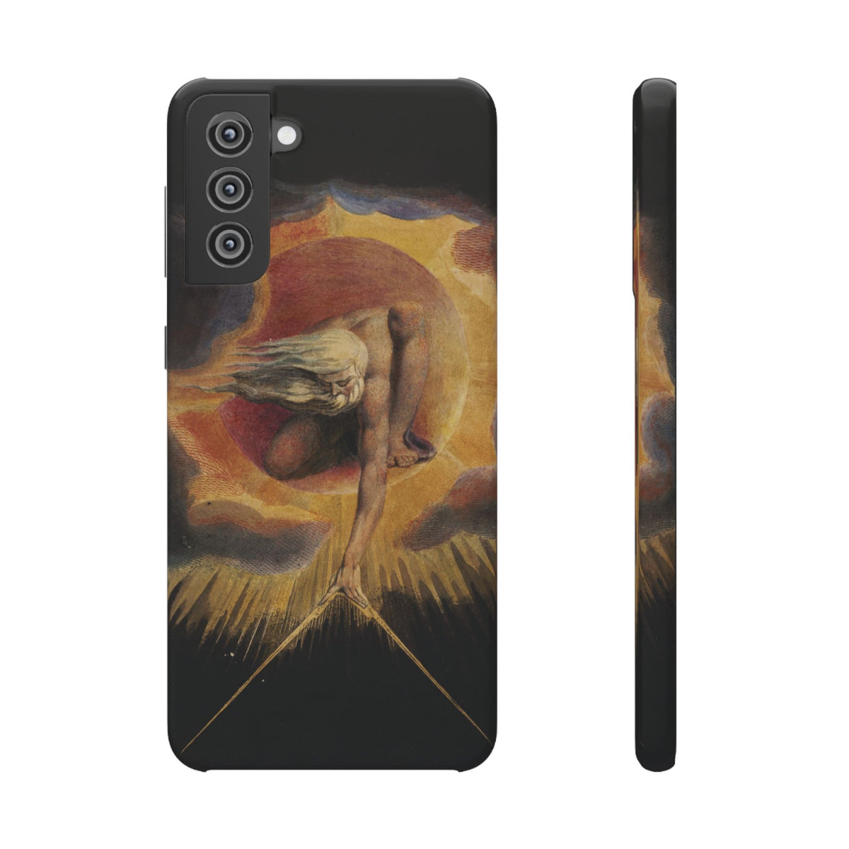The Ancient of Days by William Blake - Samsung Slim Case