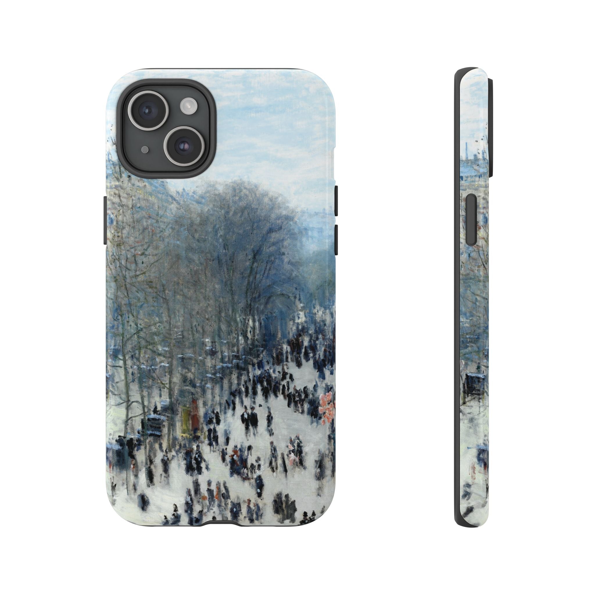 Boulevard des Capucines by Claude Monet - iPhone Tough Case