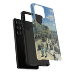 Pont Neuf Paris by Pierre Auguste Renoir - Samsung Tough Case
