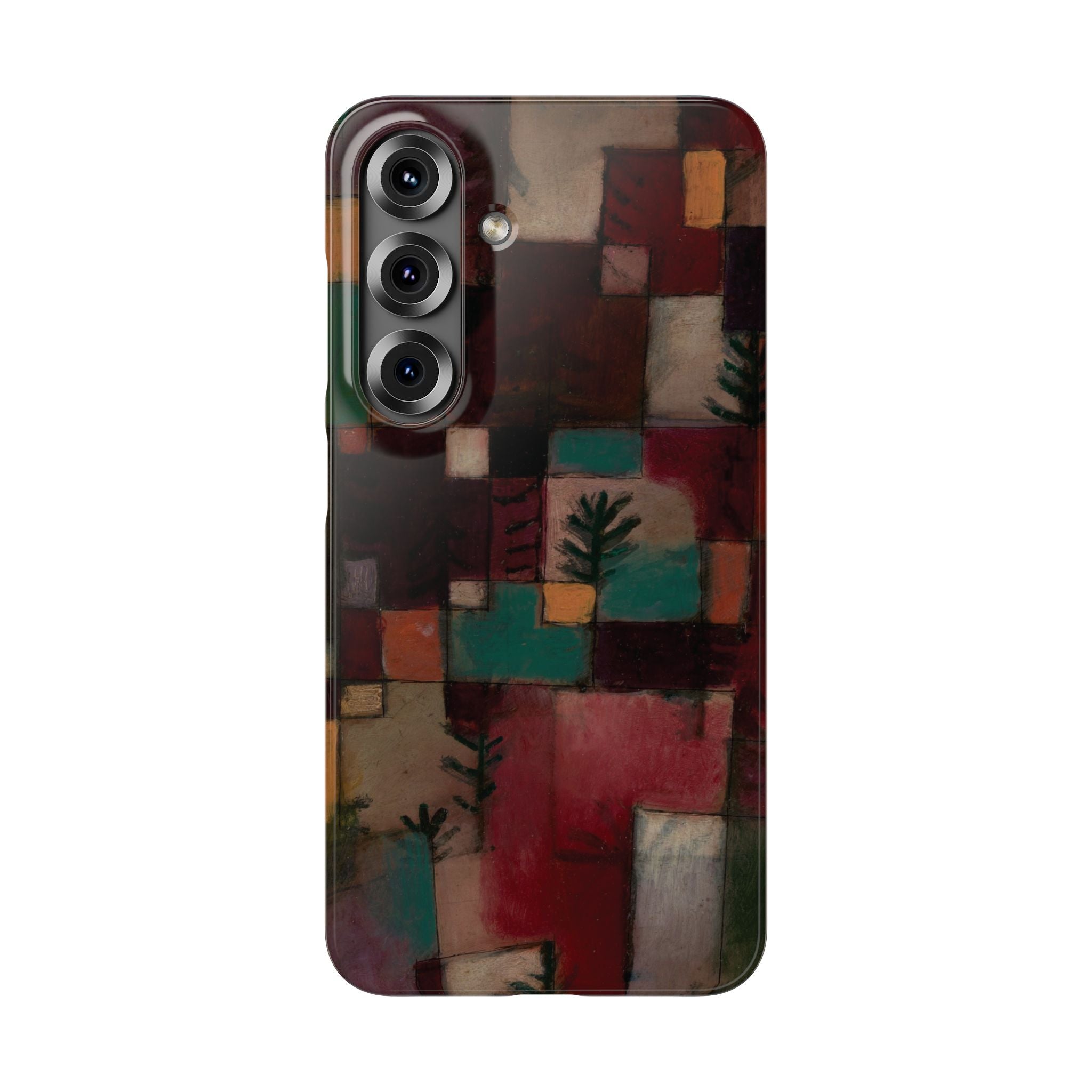 Redgreen and Violet-Yellow Rhythms by Paul Klee - Samsung Slim Case