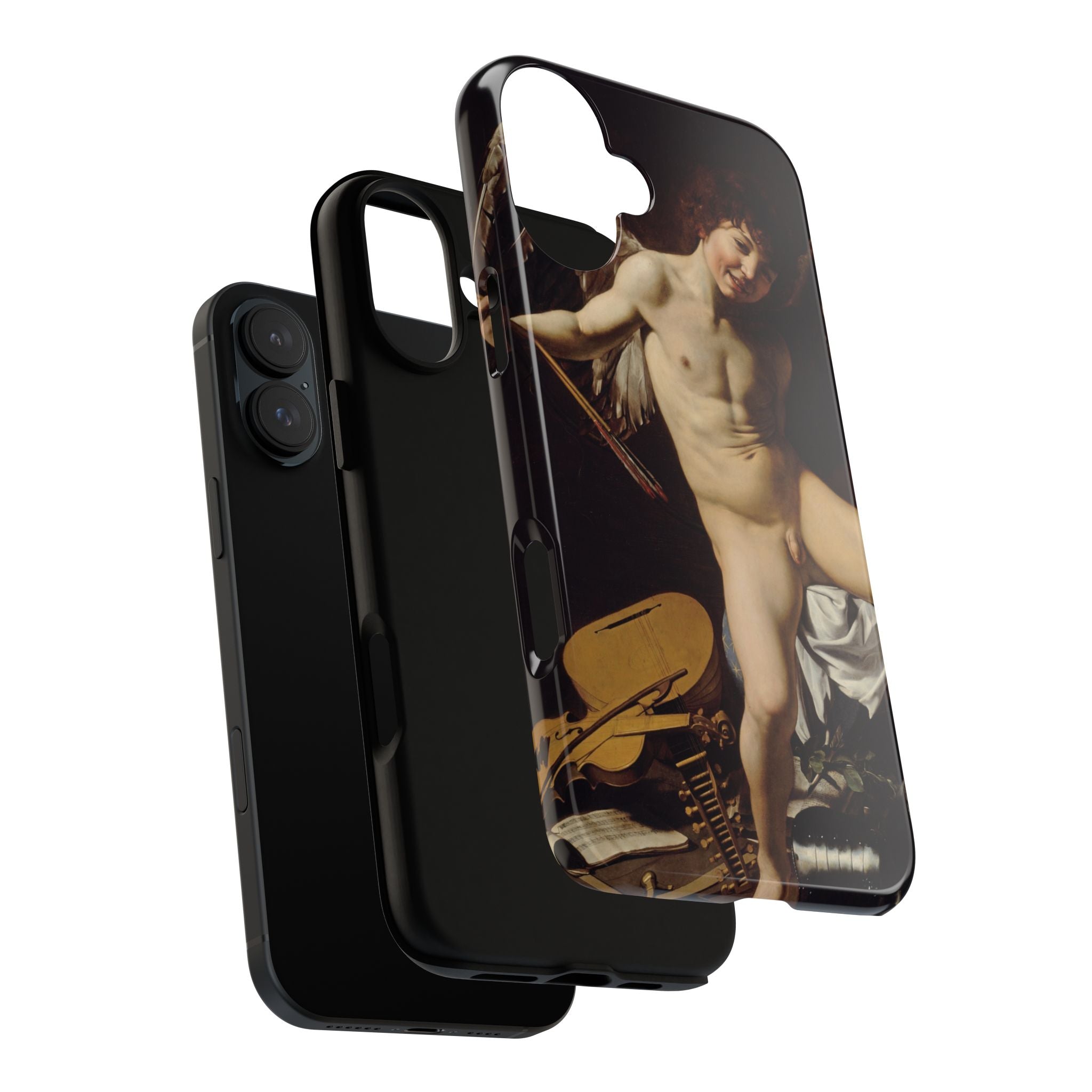 Amor Vincit Omnia di Caravaggio - Cover Rinforzata per iPhone