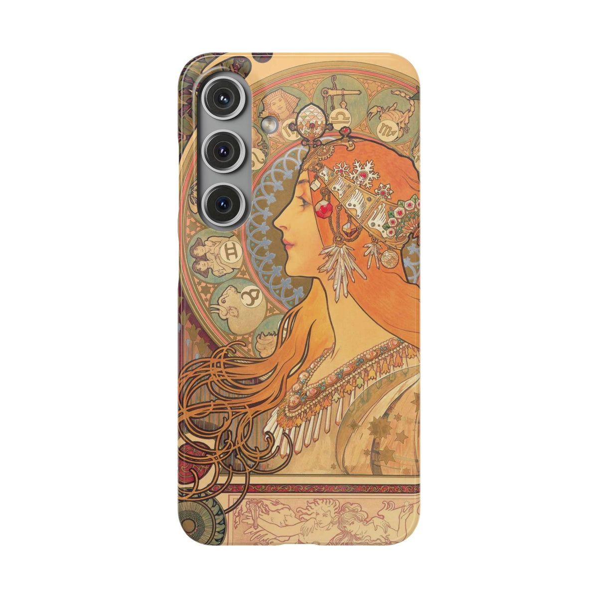 Zodiac by Alphonse Mucha - Samsung Slim Case