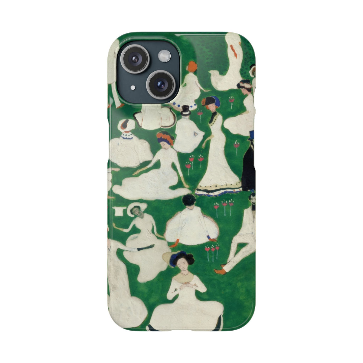 Rest Society in Top Hats by Kazimir Malevich - iPhone Slim Case