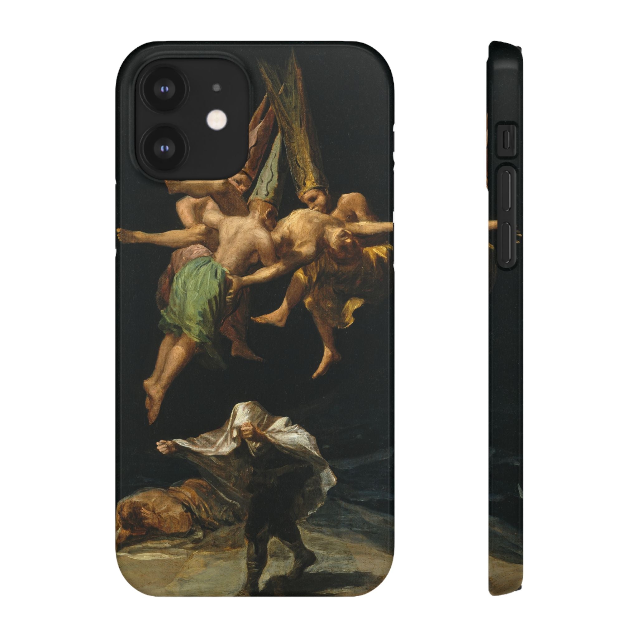Witches’ Flight by Francisco de Goya - iPhone Slim Case