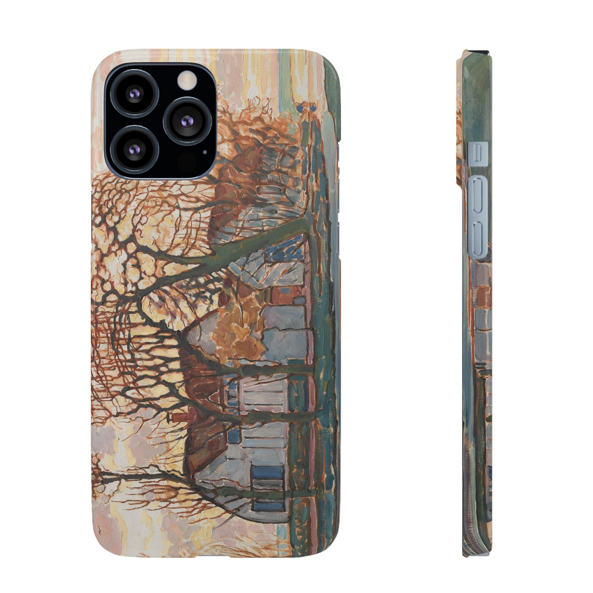 Farm near Duivendrecht by Piet Mondrian - iPhone Slim Case