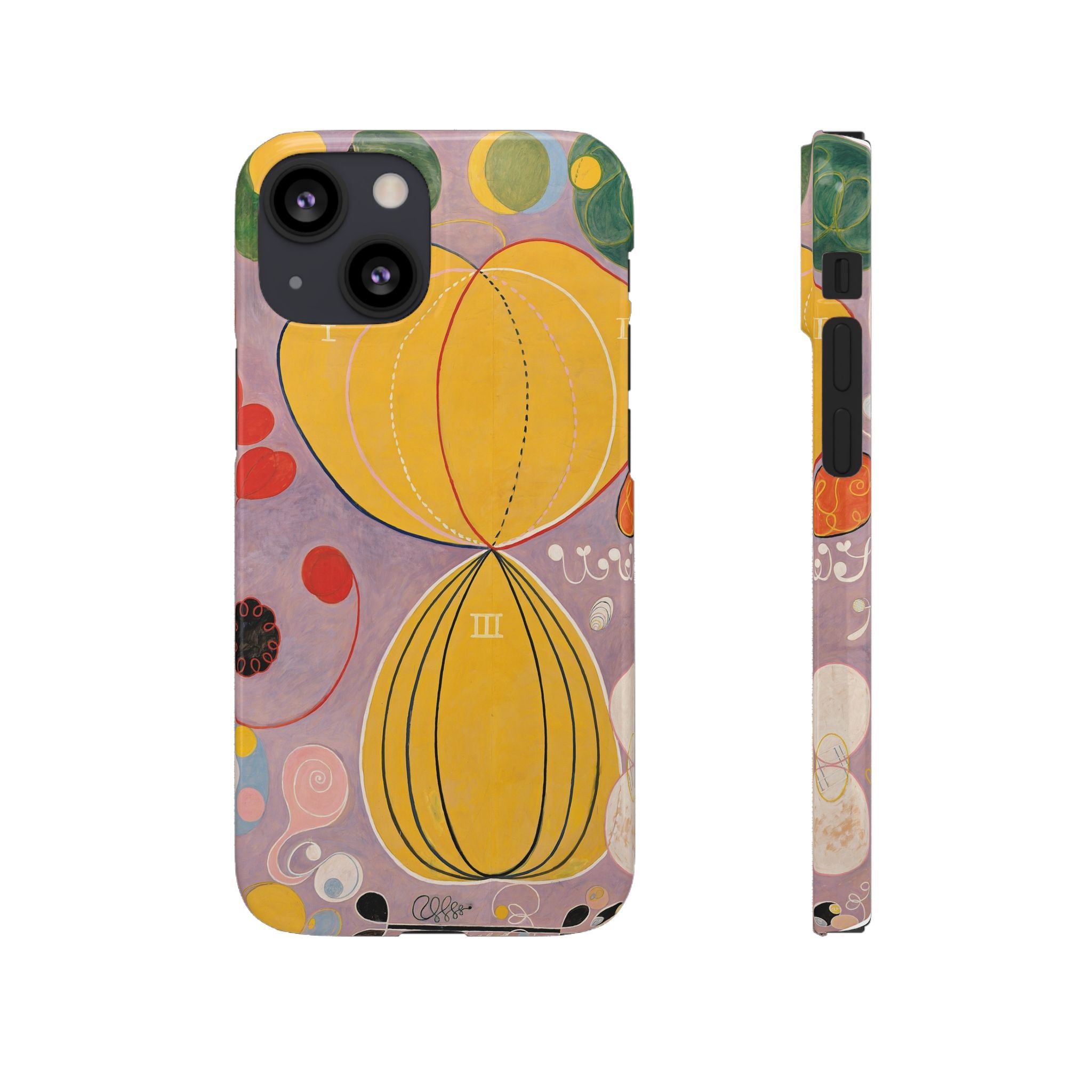 The Ten Largest No. 7, Adulthood by Hilma af Klint - iPhone Slim Case