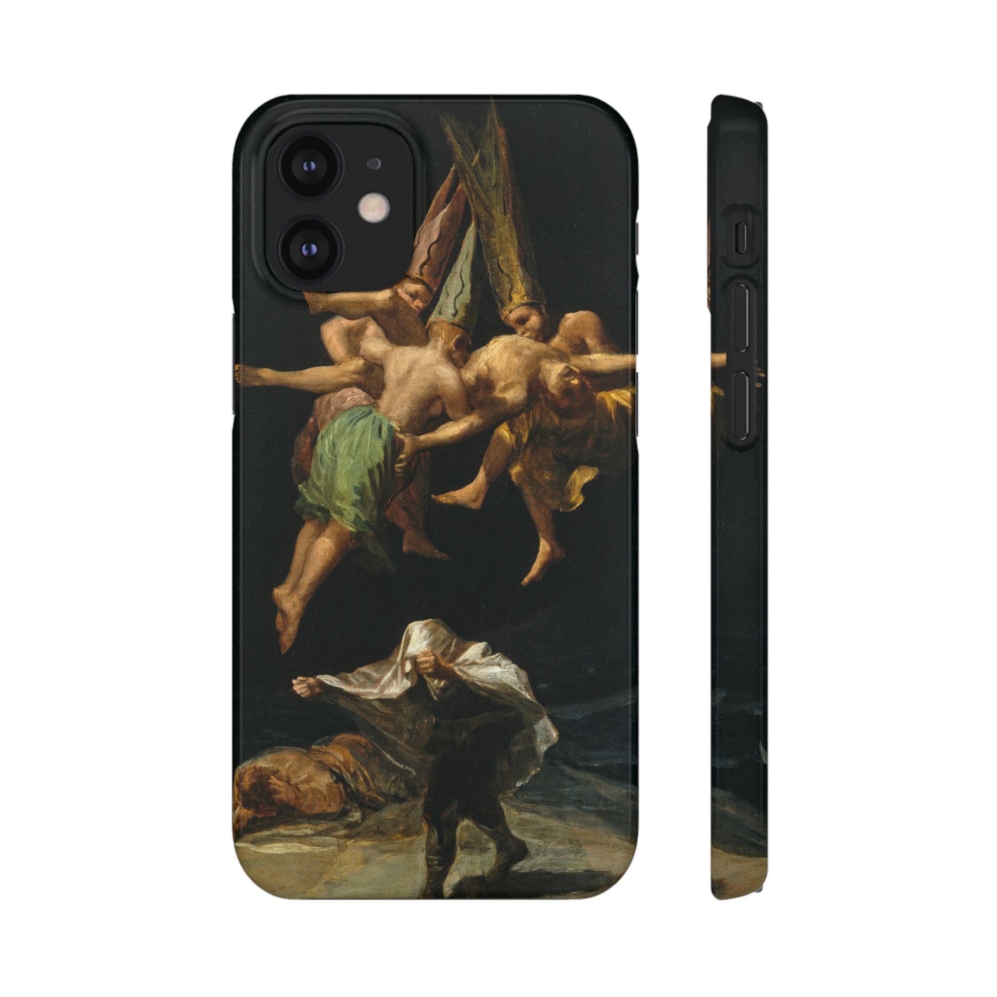 Witches’ Flight by Francisco de Goya - iPhone Slim Case