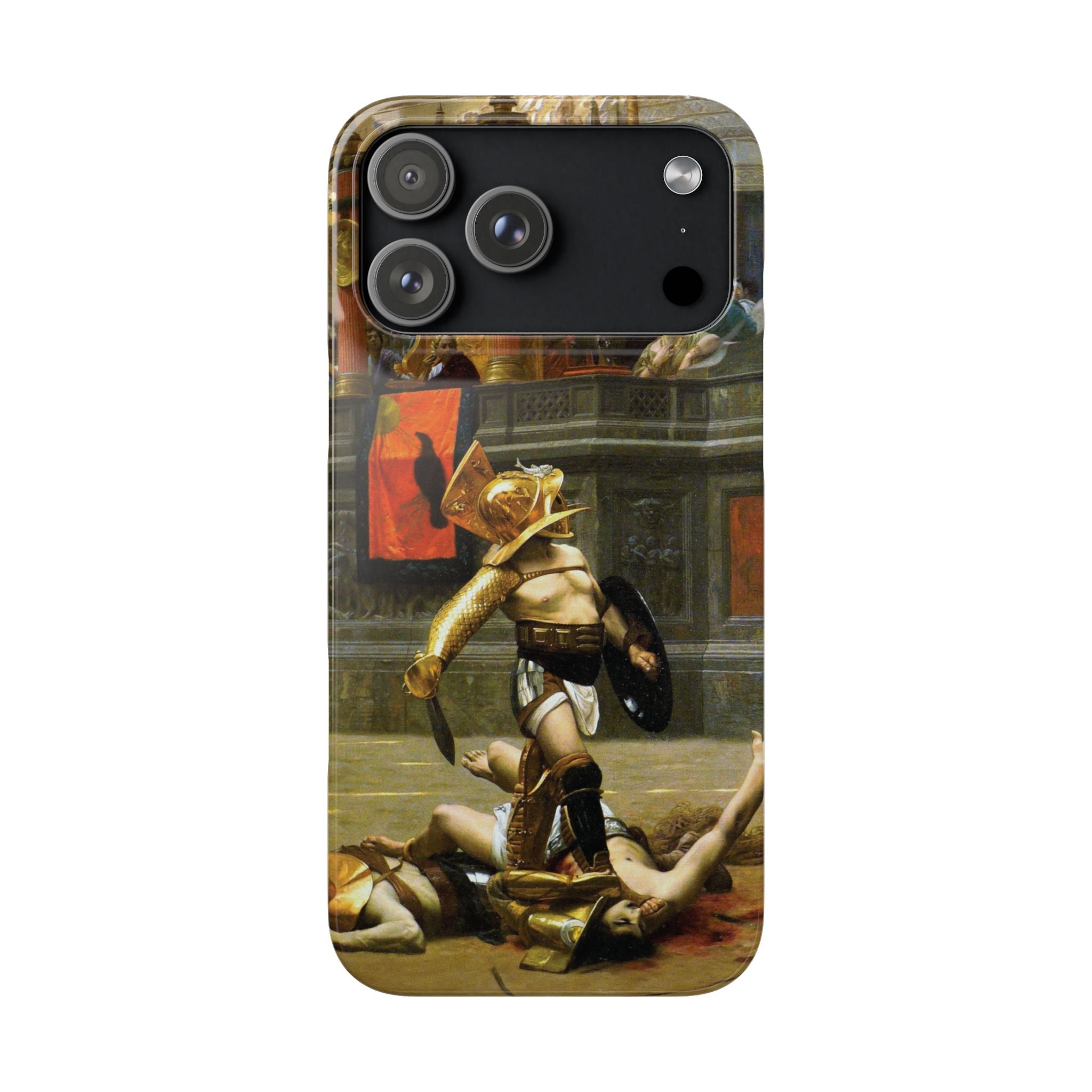 Pollice Verso by Jean Leon Gerome - iPhone Slim Case