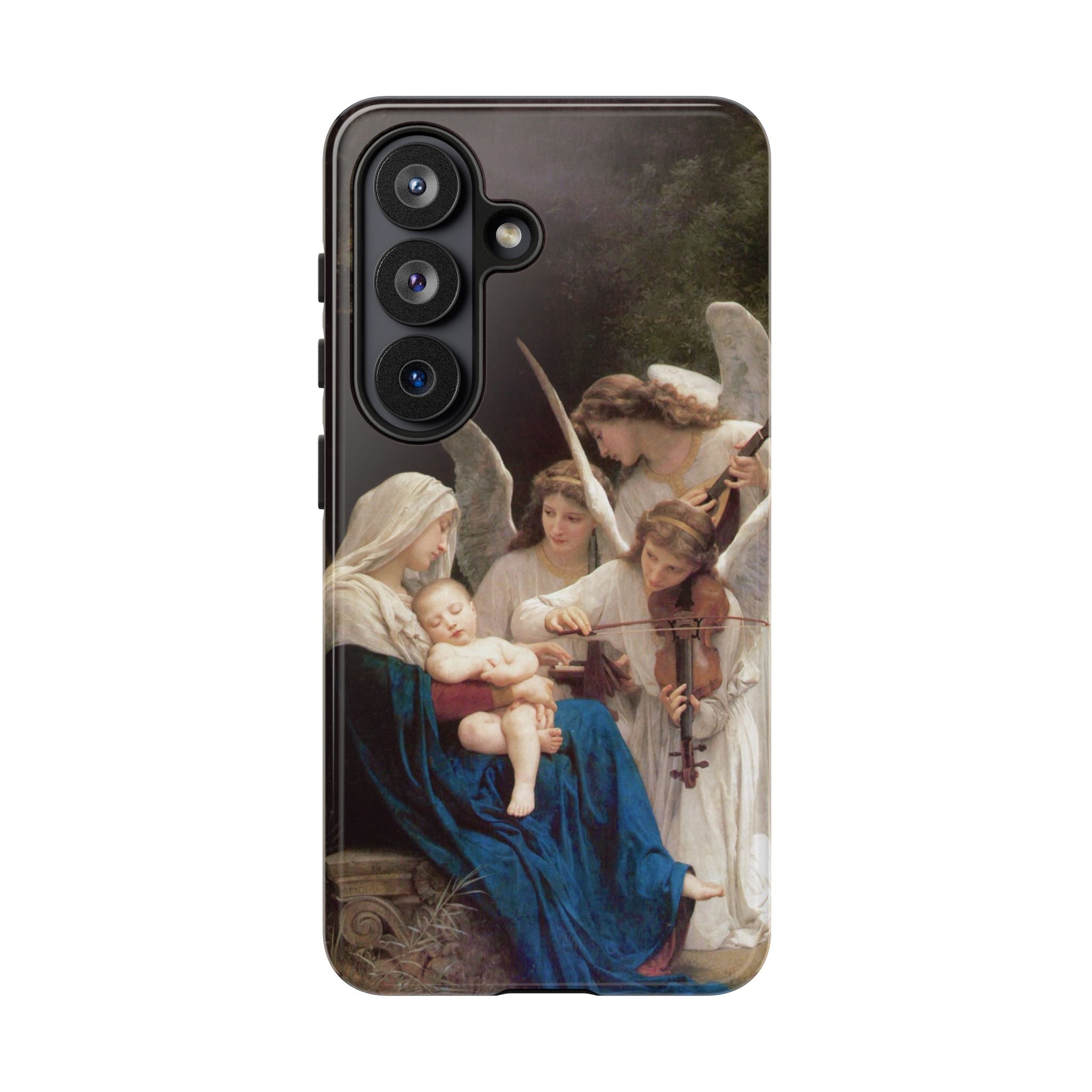 The Virgin of the angels by William-Adolphe Bouguereau - Samsung Tough Case