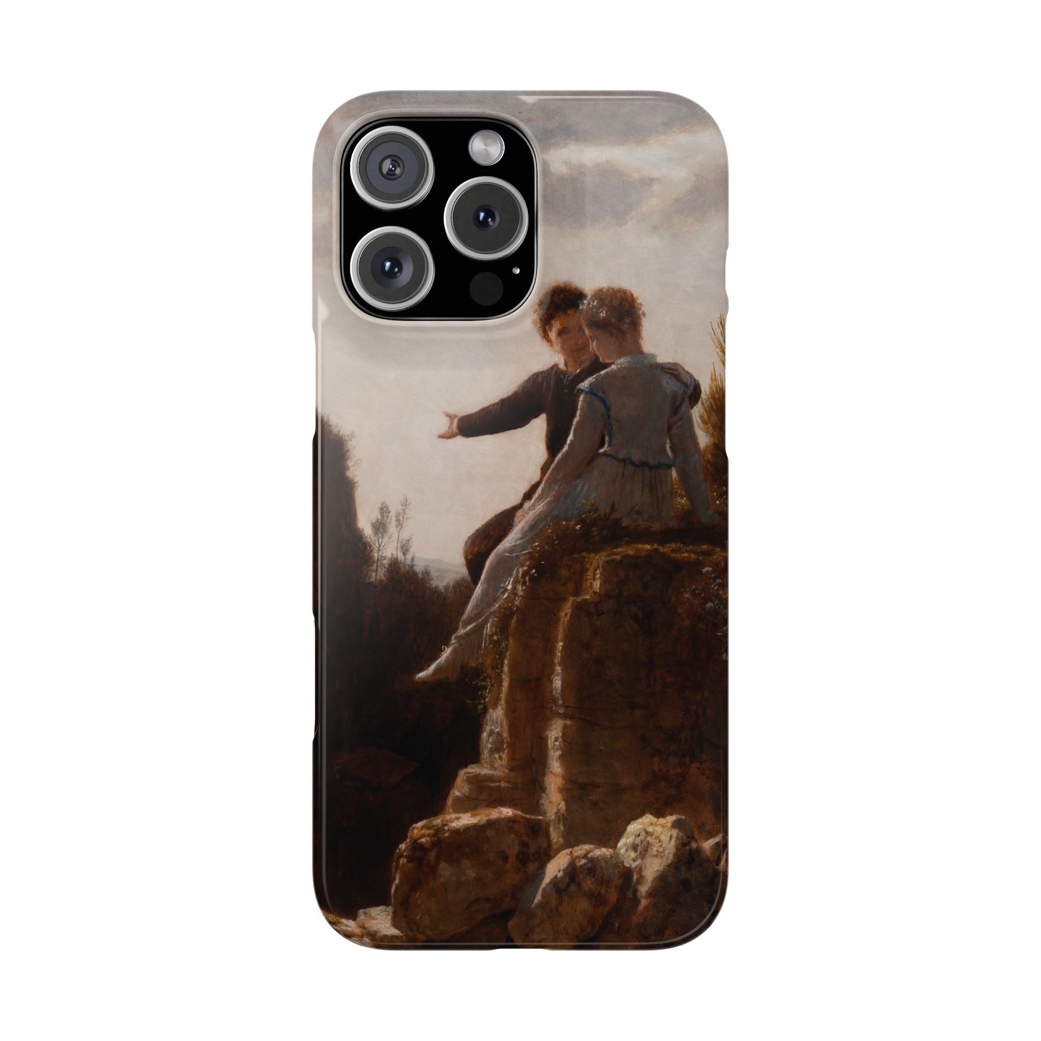 The Honeymoon by Arnold Böcklin - iPhone Slim Case
