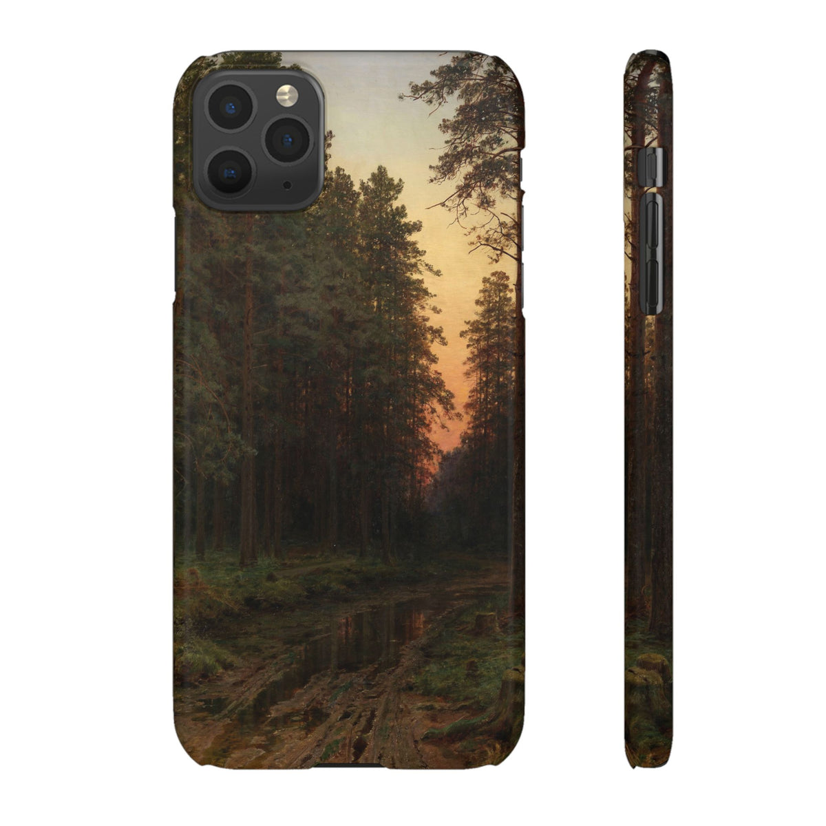 Evening Glow by Ivan Ivanovich Shishkin - iPhone Slim Case
