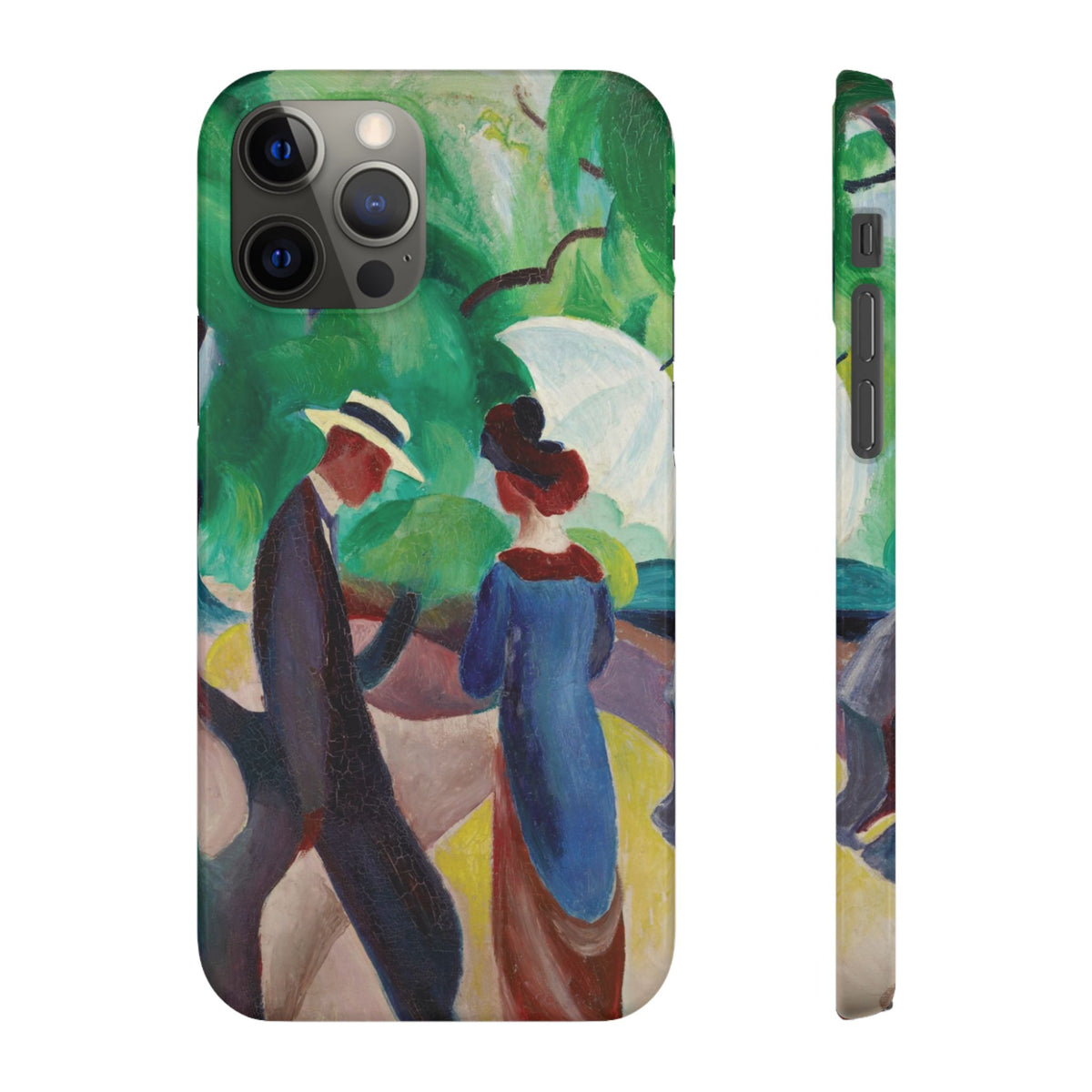 Promenade by August Macke - iPhone Slim Case